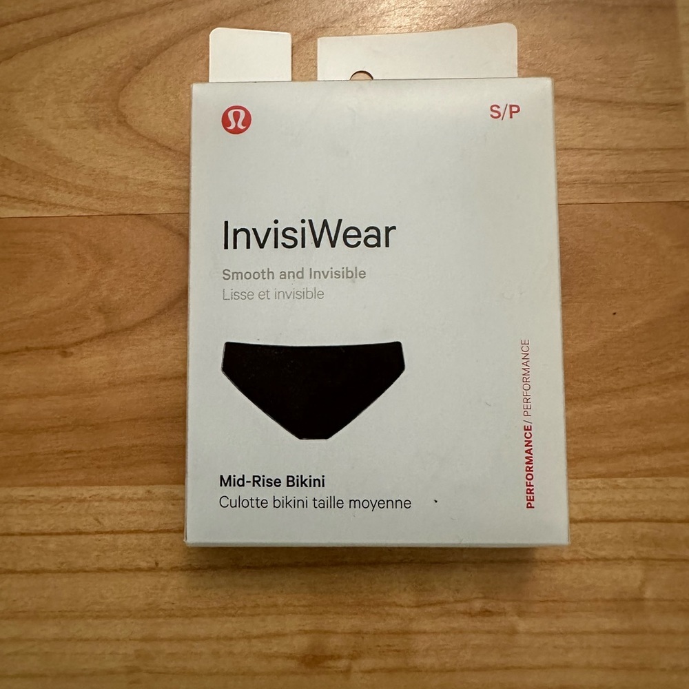 NWT Lululemon InvisiWear Mid-Rise Bikini Underwear